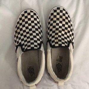 Checkered Vans